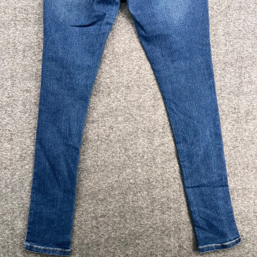 Fashion Nova Women Dark Wash High Rise Skinny Jeans Size 5/6 Stretch Denim - Picture 6 of 12